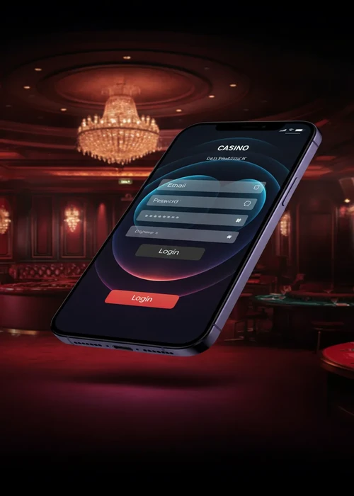 Écran de connexion Instant Casino